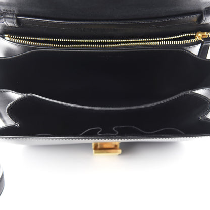 Celine Box Calfskin Medium Classic Box Flap Bag Black 5 of 13