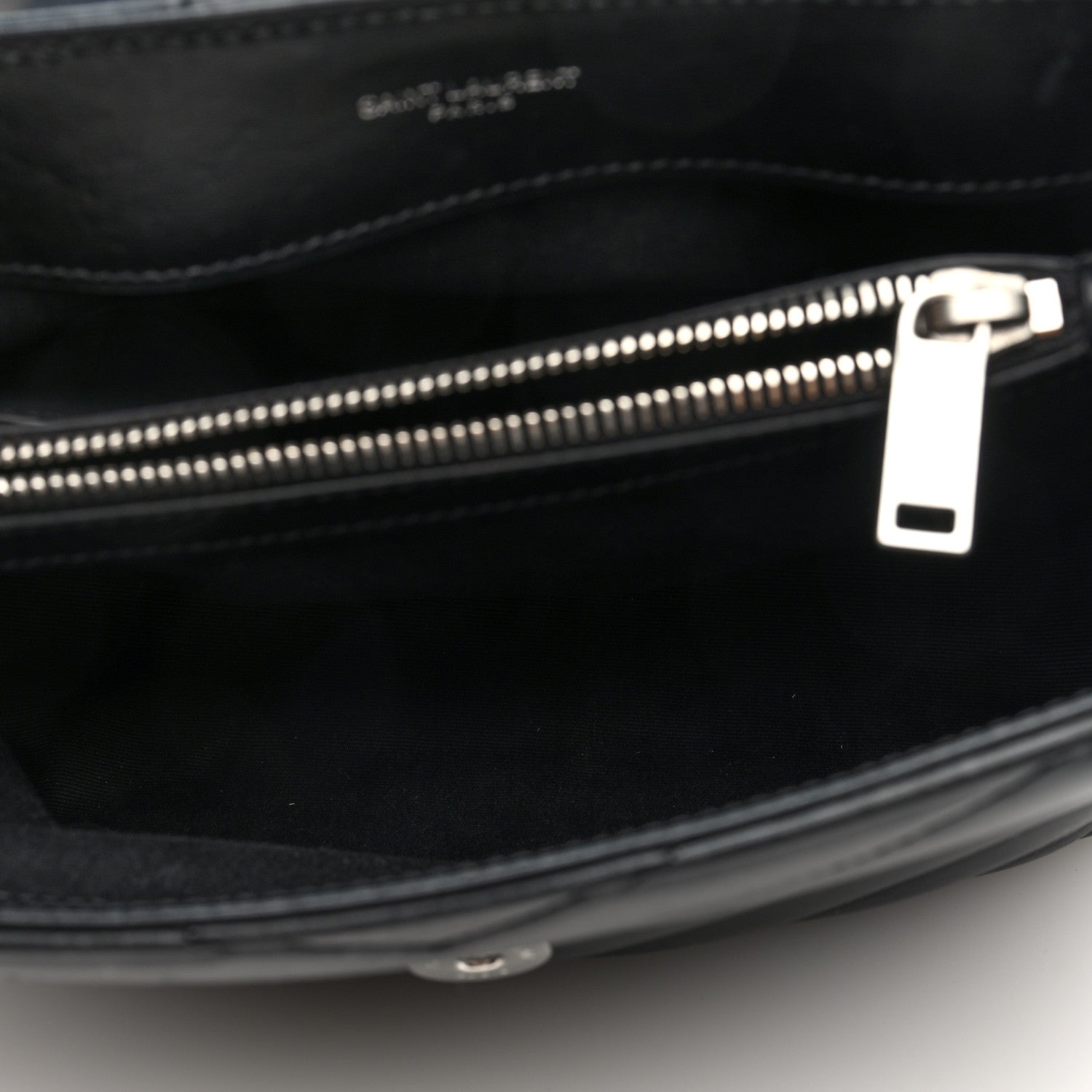 Saint Laurent Calfskin Y Quilted Monogram Small Loulou Chain Satchel Black 5 of 9