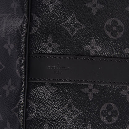 Louis Vuitton Monogram Eclipse Keepall Bandouliere 55 6 of 10