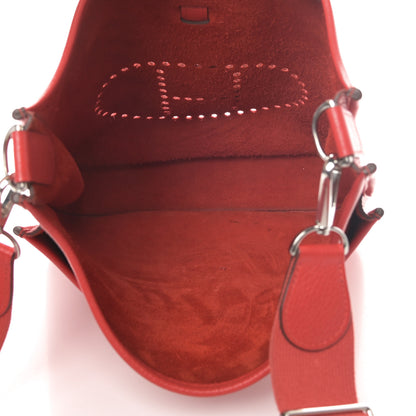 Hermes Taurillon Clemence Evelyne III GM Rouge Tomate 5 of 13