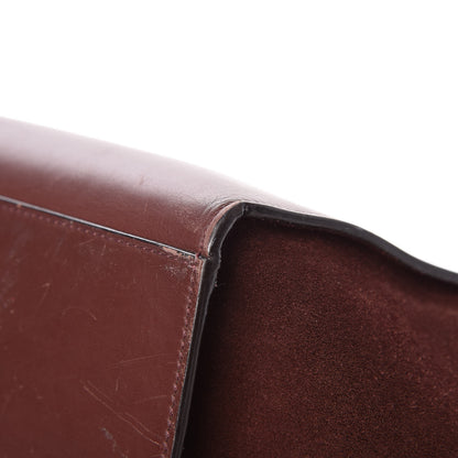 Celine Smooth Calfskin Suede Large Trapeze Burgundy 21 of 21