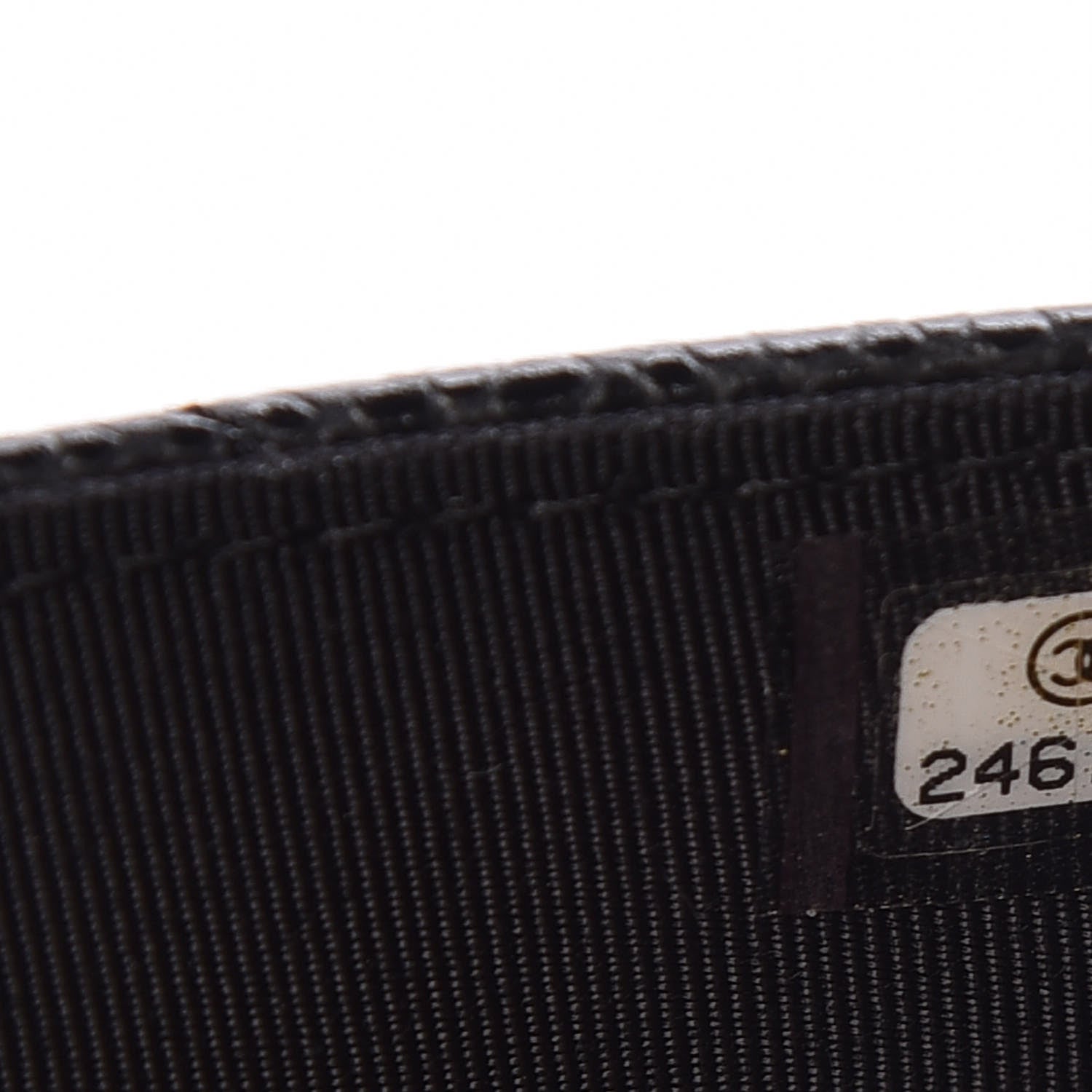 Chanel Caviar Quilted Wallet On Chain WOC Black 8 of 11
