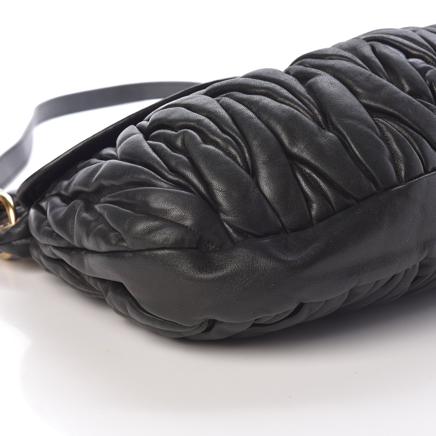 Miu Miu Nappa Matelasse Coffer Hobo Black 8 of 9