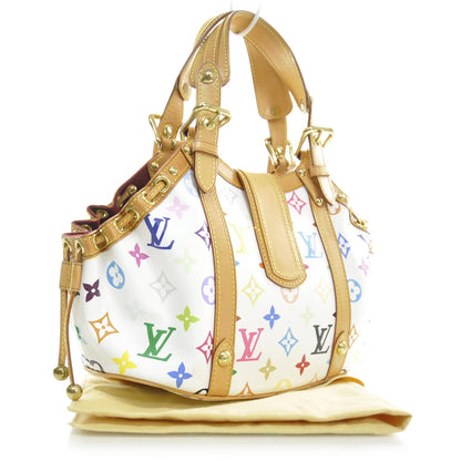 Louis Vuitton Monogram Multicolor Theda GM White 3 of 9