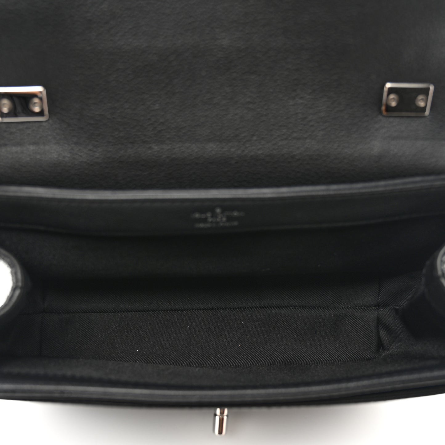 Calfskin Lockme II Chain Bag BB Black