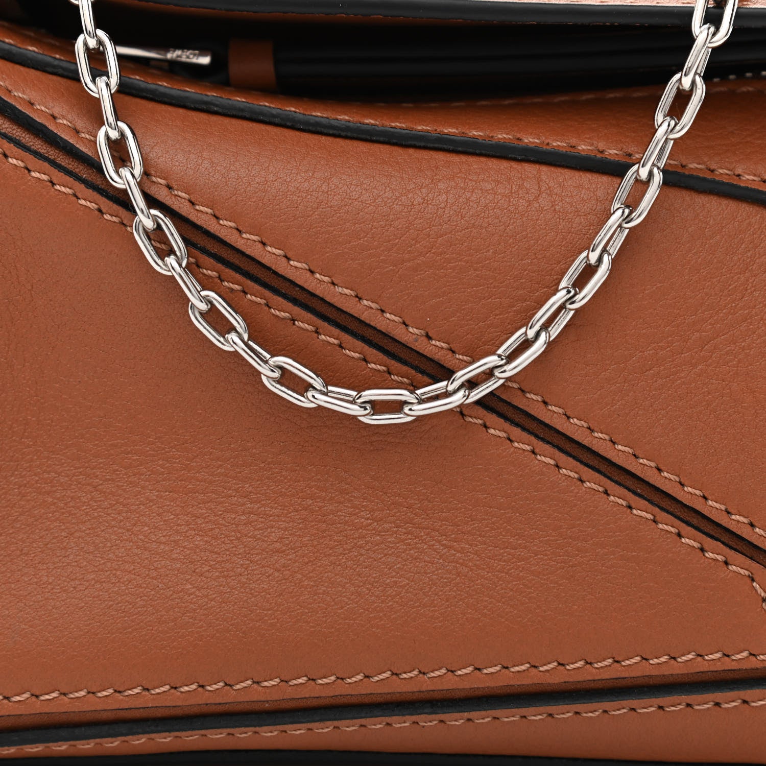 Loewe Calfskin Nano Puzzle Bag Tan 9 of 11