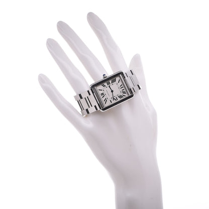 Cartier Stainless Steel 27mm Tank Solo Quartz Watch 2 of 5