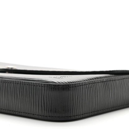 Louis Vuitton Epi Pochette Felicie Black 13 of 16
