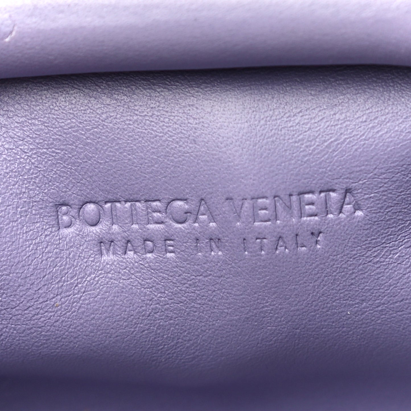 Butter Calfskin Coin Purse Lavender