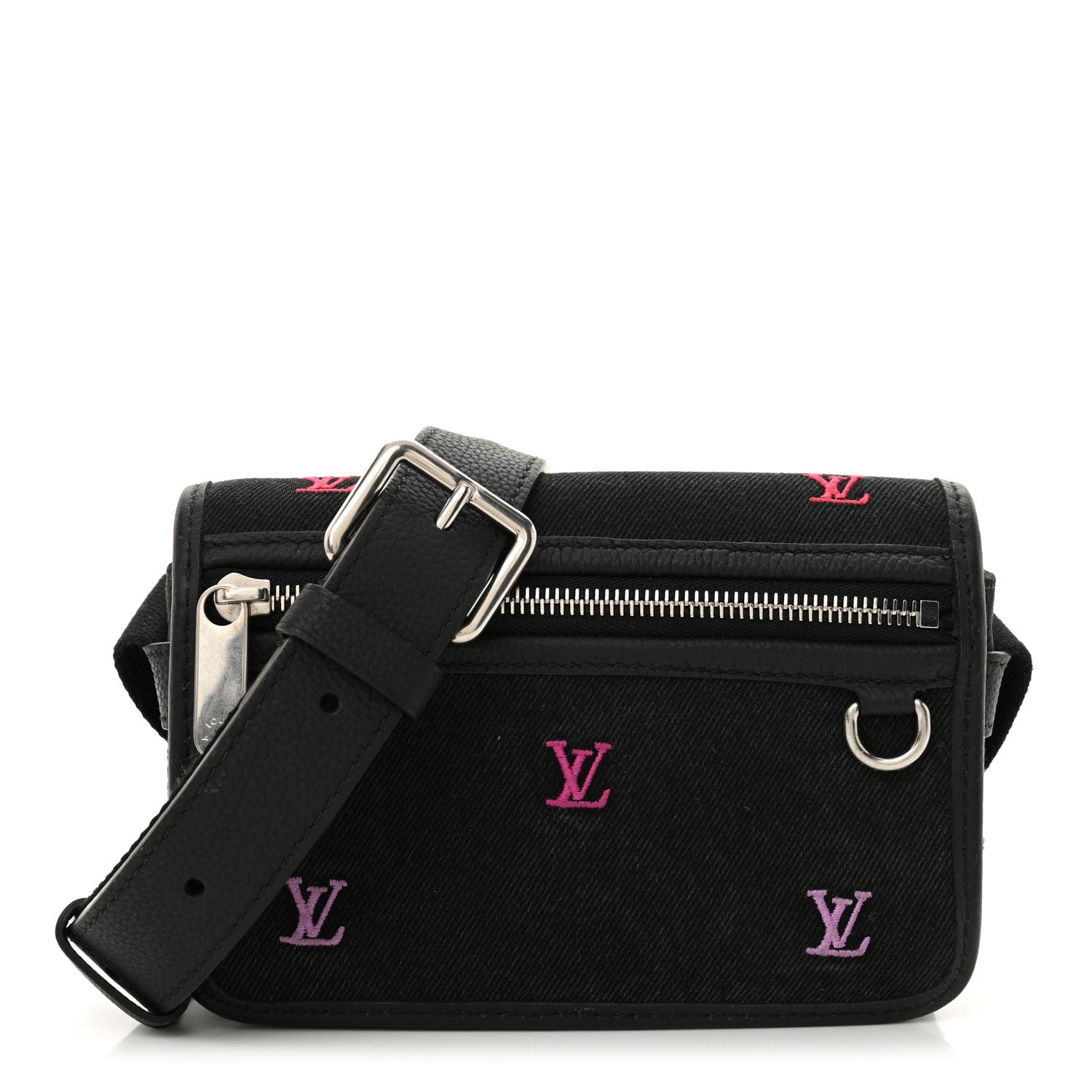 Louis Vuitton Denim Blason Monogram Bosphore Wearable Wallet Gradient Orange 1 of 12
