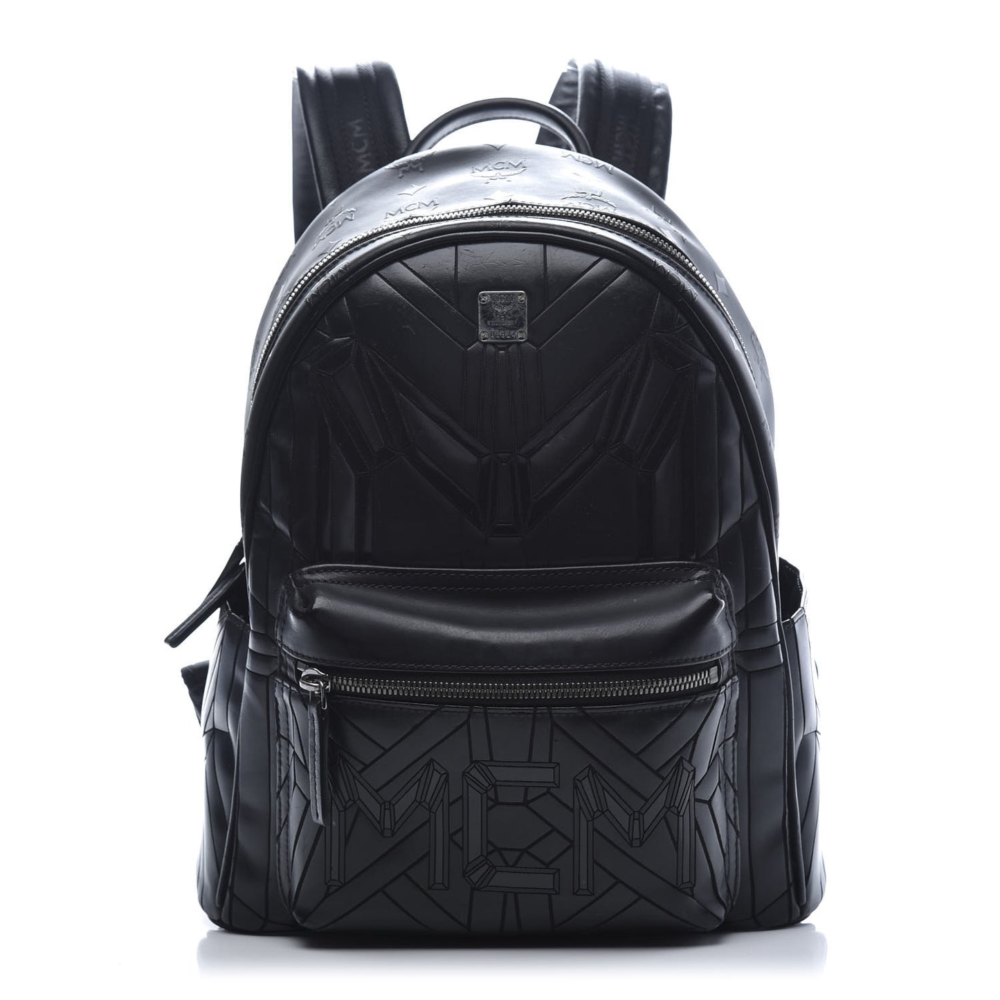 Calfskin Small Bionic Backpack Black