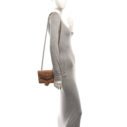 Gucci Guccissima Mini Emily Chain Shoulder Bag Camelia 2 of 10