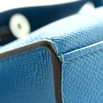 Hermes Epsom Kelly Pochette Clutch Bleu Izmir 15 of 19