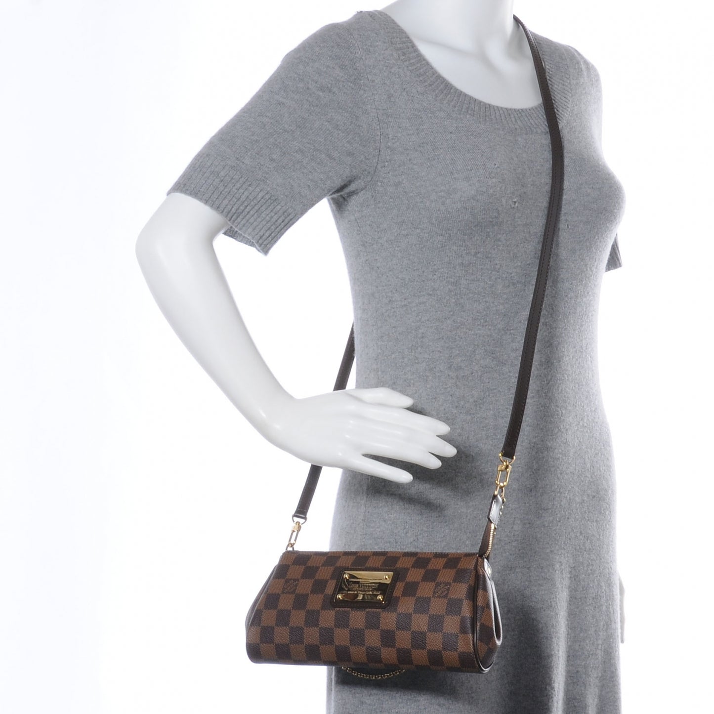 Damier Ebene Eva Clutch
