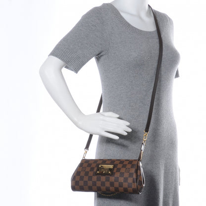 Louis Vuitton Damier Ebene Eva Clutch 2 of 7
