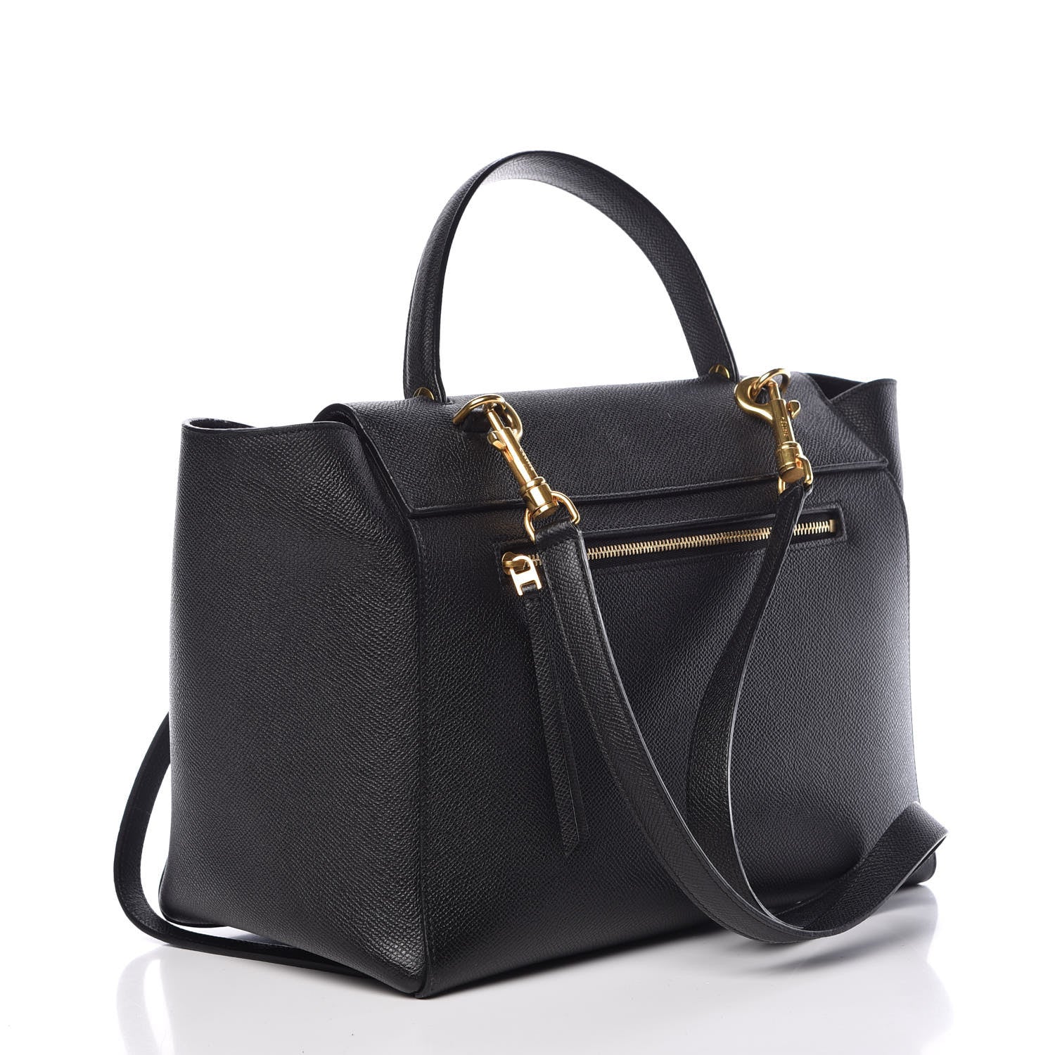 Celine Grained Calfskin Small Belt Bag Black 4 of 12
