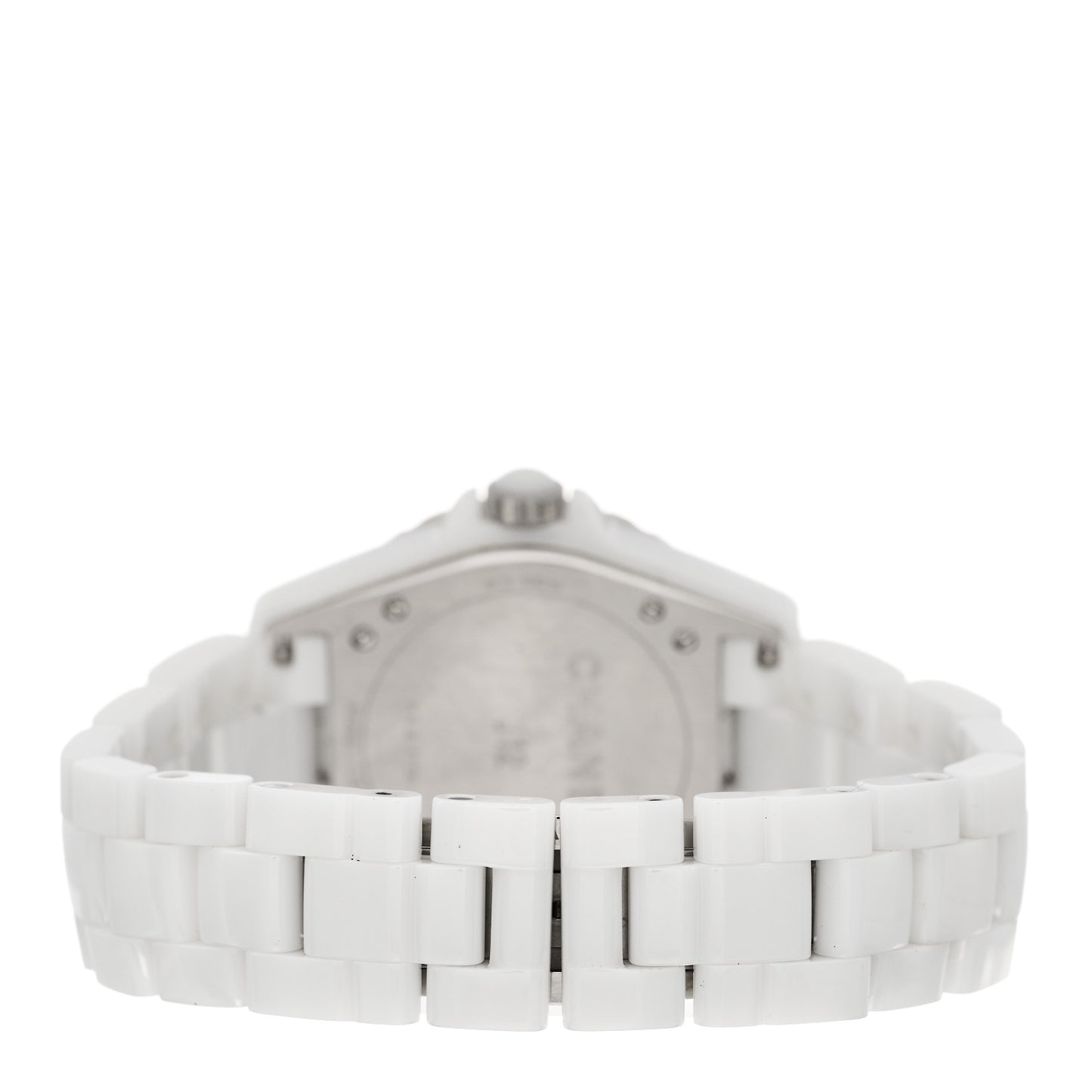 Stainless Steel Ceramic 38mm J12 Chrono Automatic Watch White