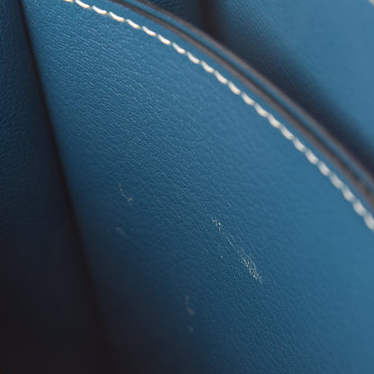 Hermes Grain d'H Sac Roulis 23 Bleu De Galice 7 of 9