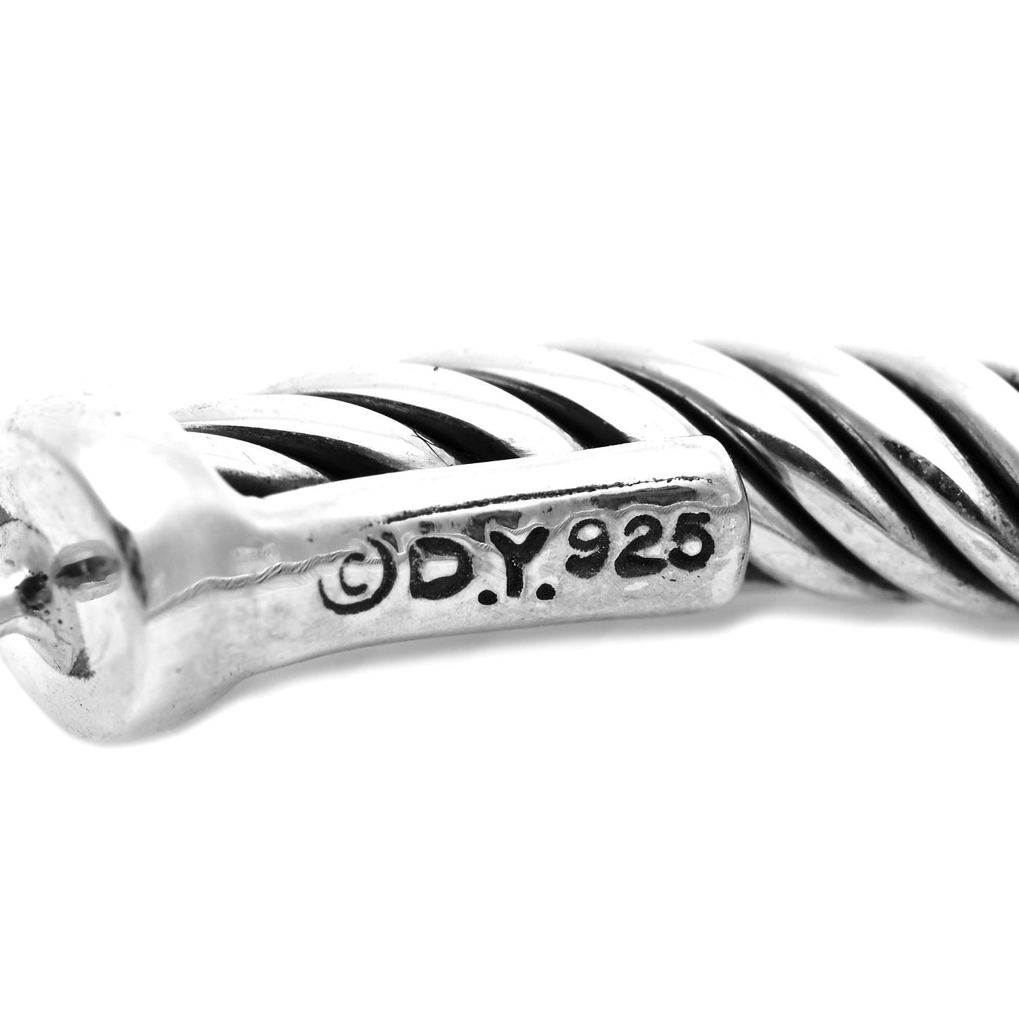 Sterling Silver Small Cable Classics Hoop Earrings