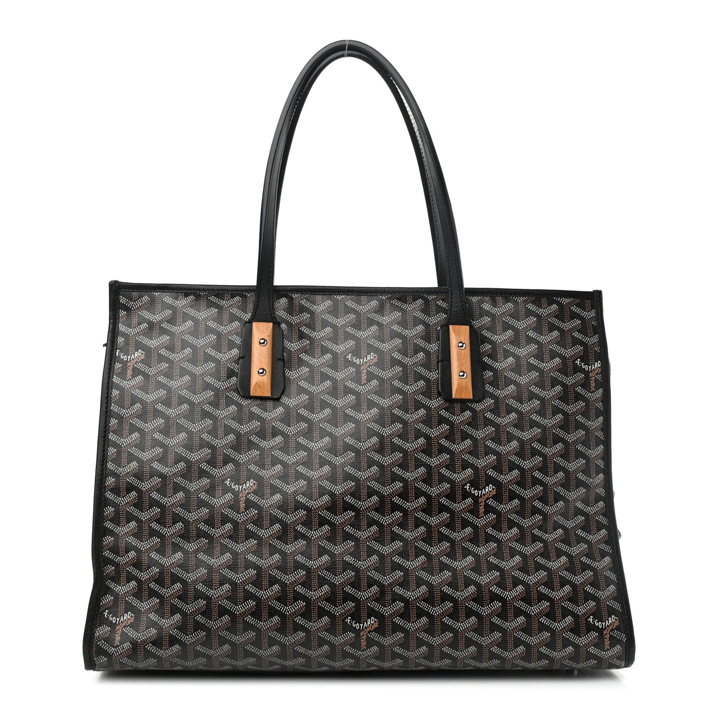 Goyardine Marquises Tote Black