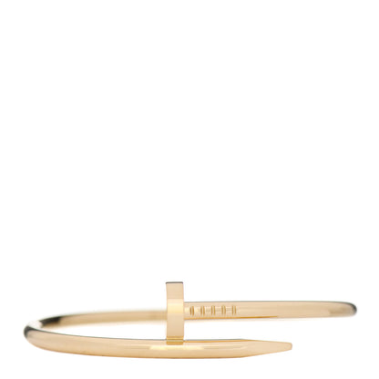Cartier 18K Yellow Gold Juste Un Clou Bracelet 17 1 of 5