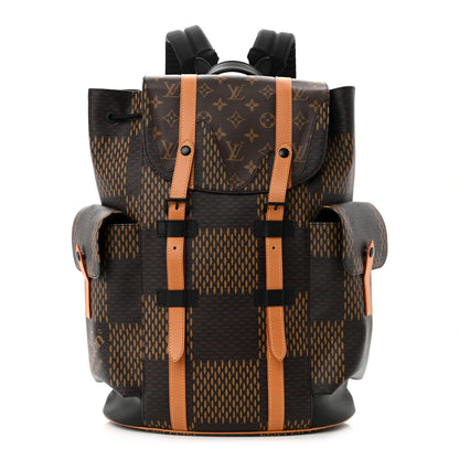 Louis Vuitton X NIGO Giant Damier Ebene Monogram Christopher PM Backpack 1 of 10