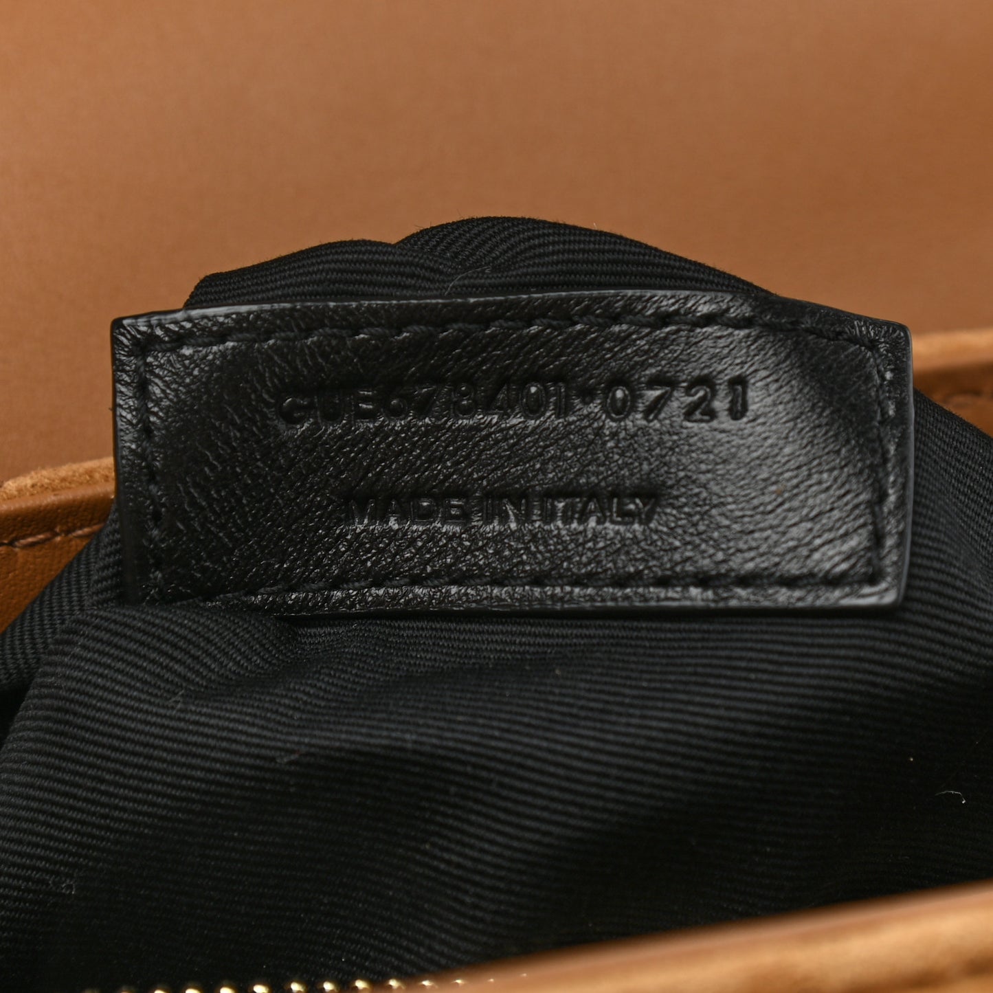 Suede Toy Loulou Shoulder Bag Cinnamon