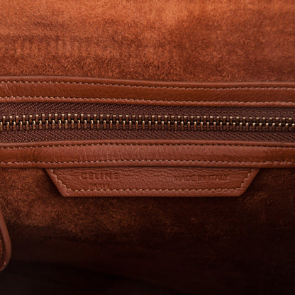 Celine Baby Calfskin Micro Luggage Caramel 6 of 6