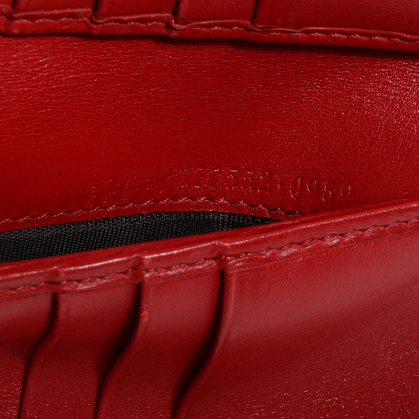 Patent Belle de Jour French Wallet Red