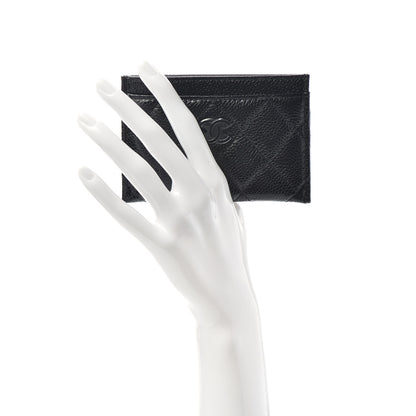 Chanel Caviar Quilted Incognito Card Holder Black 2 of 8