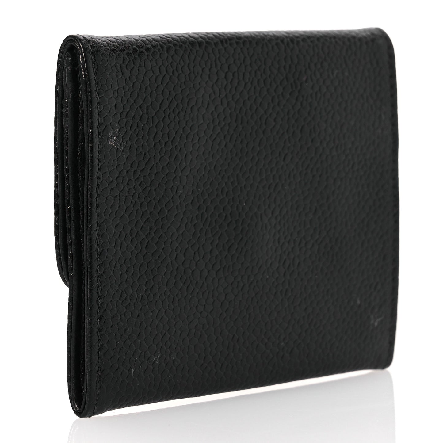Caviar Timeless CC Flap Card Holder Black