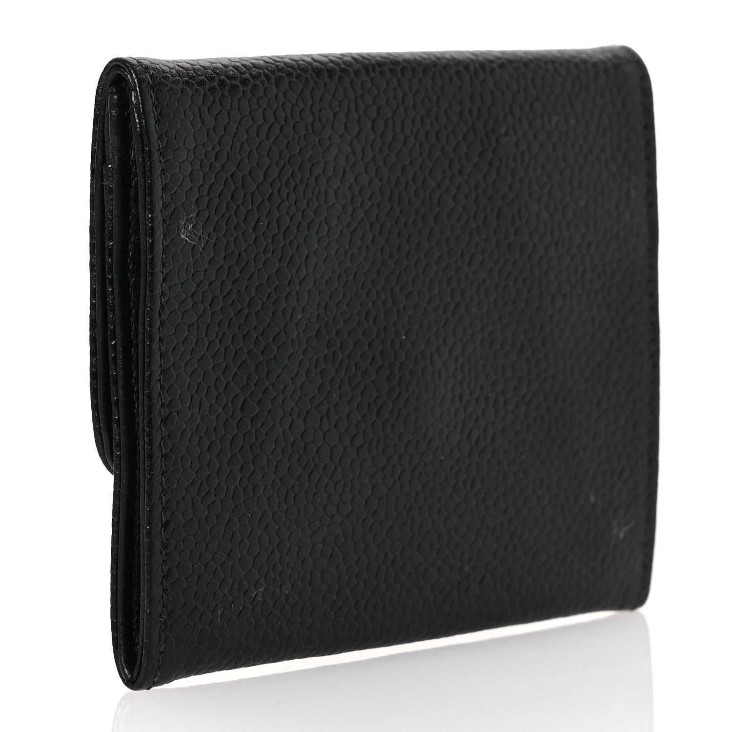 Chanel Caviar Timeless CC Flap Card Holder Black 3 of 11