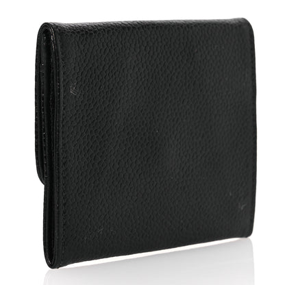 Chanel Caviar Timeless CC Flap Card Holder Black 3 of 11