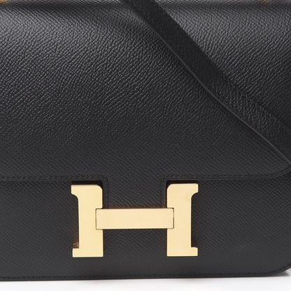 Hermes Epsom Constance 18 Black 8 of 11