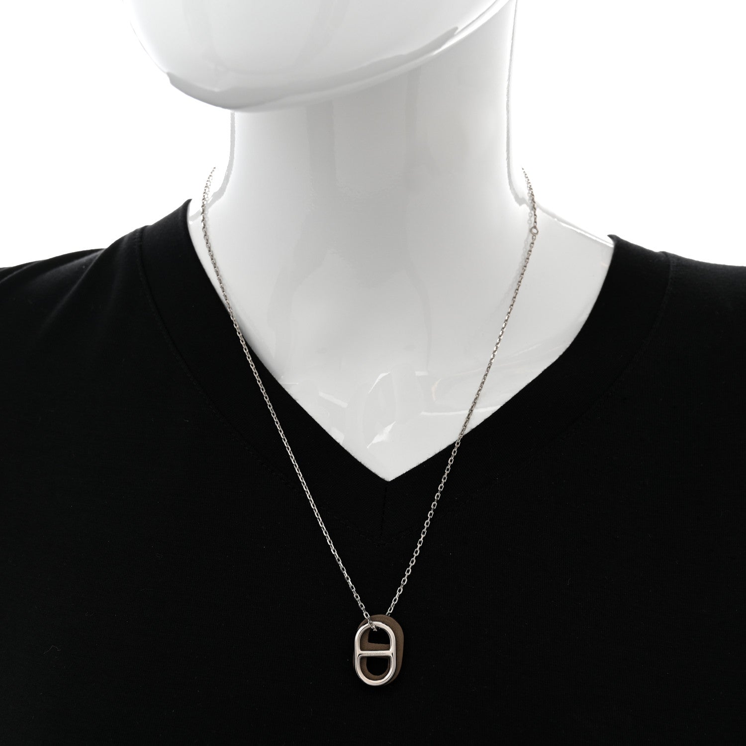 Hermes Swift O'Maillon Pendant Necklace 2 of 7