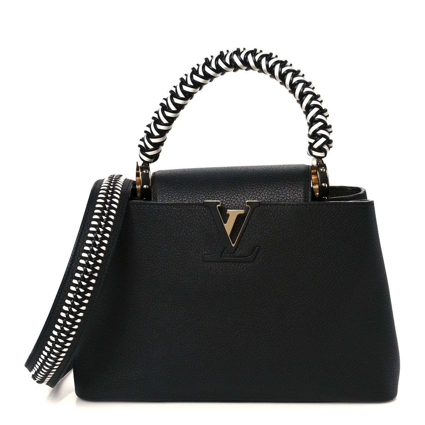 Taurillon Capucines Black White