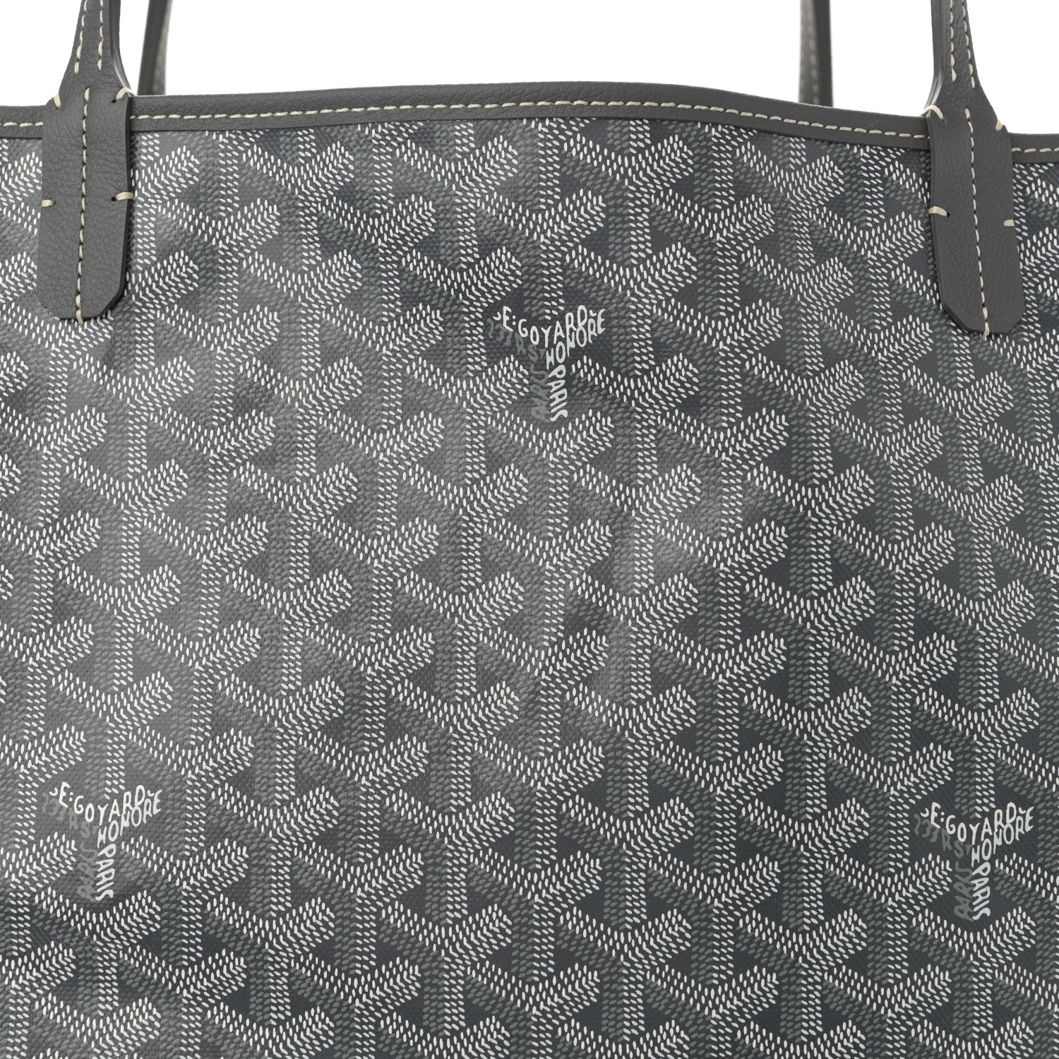 Goyard Goyardine Saint Louis GM Grey 9 of 11