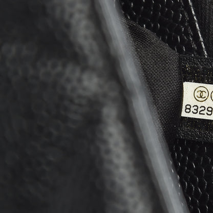 Chanel Caviar Quilted Grand Shopping Tote GST Black 7 of 19