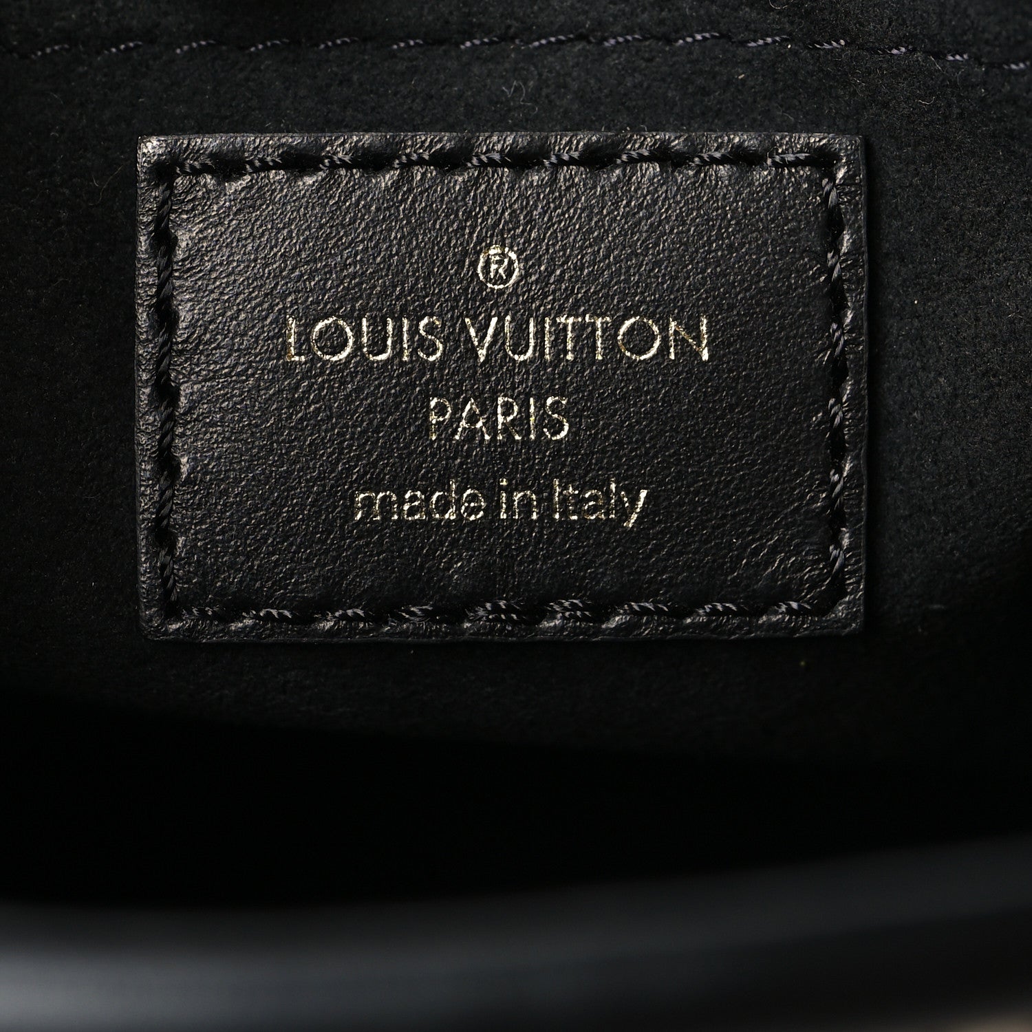 Louis Vuitton Raffia Petit Bucket Black 6 of 9