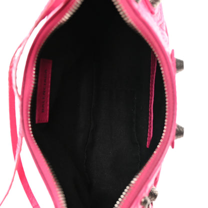 Balenciaga Agneau Arena Le Cagole Shoulder Bag XS Hot Pink 6 of 11