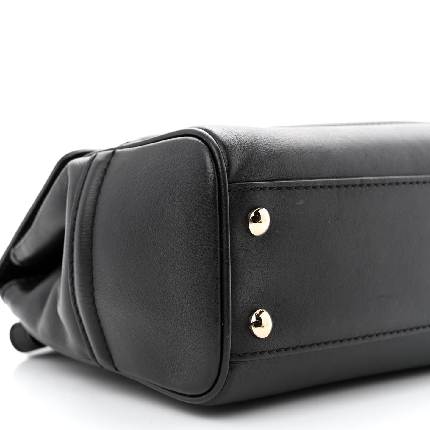 Calfskin Medium Palazzo Empire Bag Black