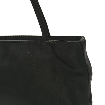 Prada Calfskin Tessuto Nylon Easy Shoulder Bag Black 10 of 10