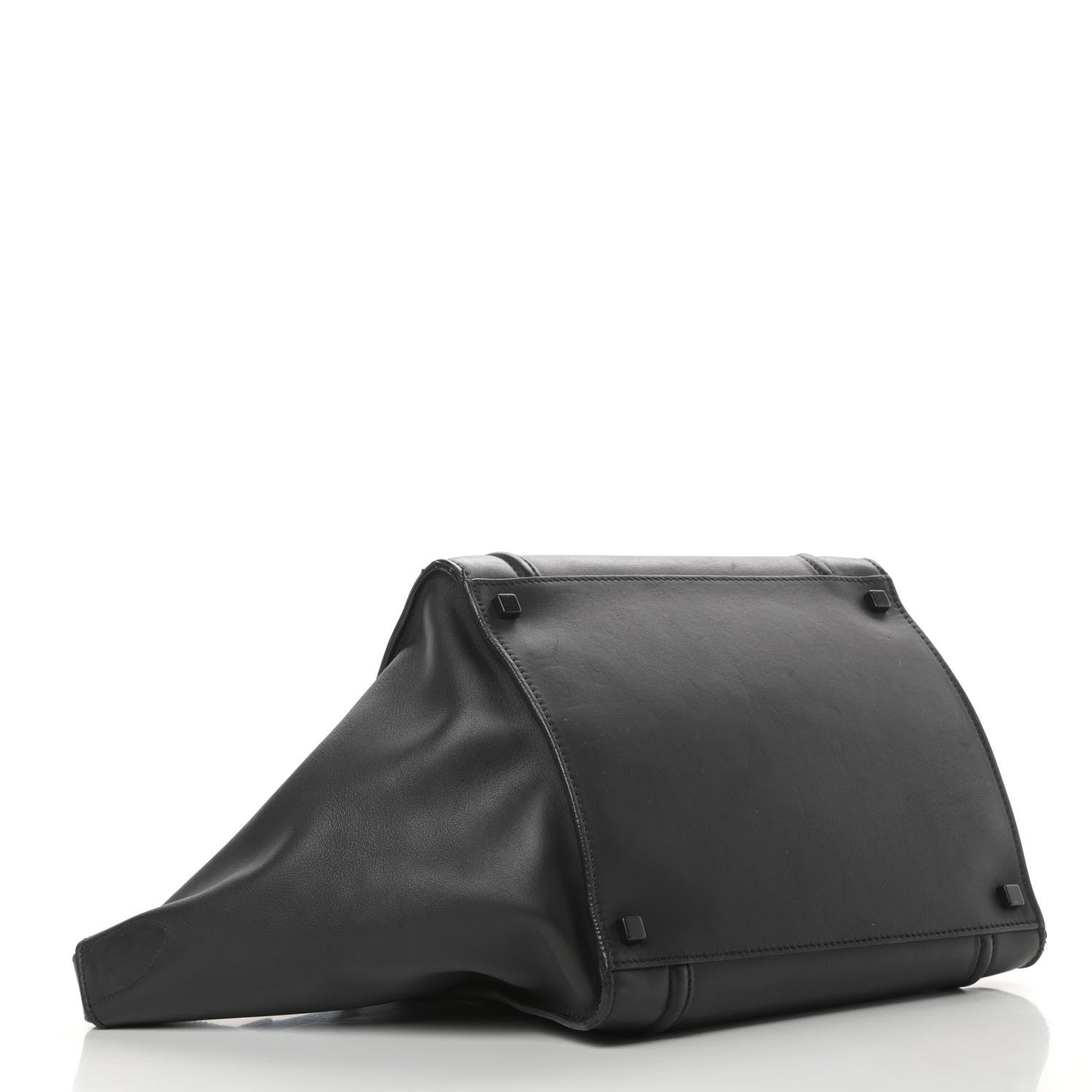 Celine Smooth Calfskin Medium Phantom Luggage Black 4 of 17