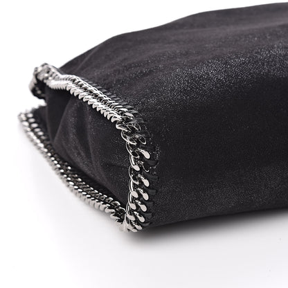 Stella McCartney Shaggy Deer Falabella Fold Over Tote Black 8 of 10