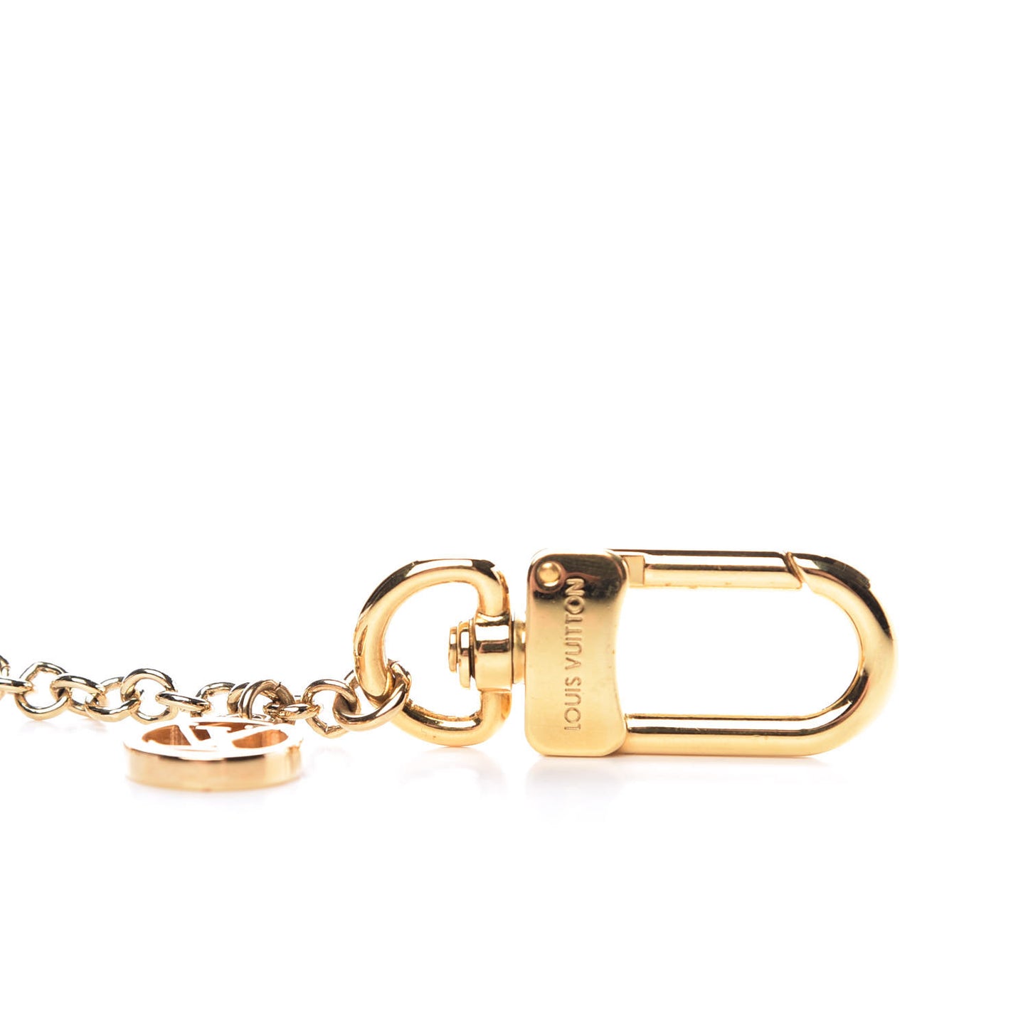 Stripes Flowers Bag Charm Key Holder