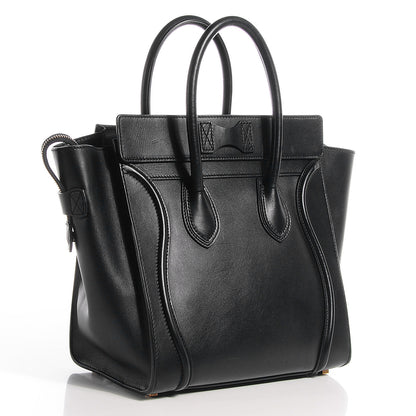 Celine Palmelato Mini Luggage Black 3 of 9