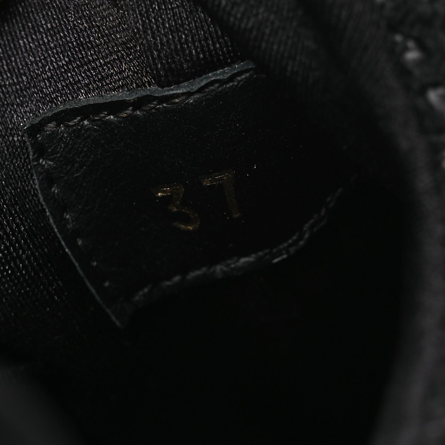 Technical Nylon Monogram Rubber Aftergame Sneakers 37 Black