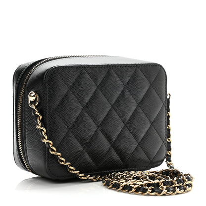 Chanel Caviar Quilted Camera Bag Black 3 of 11