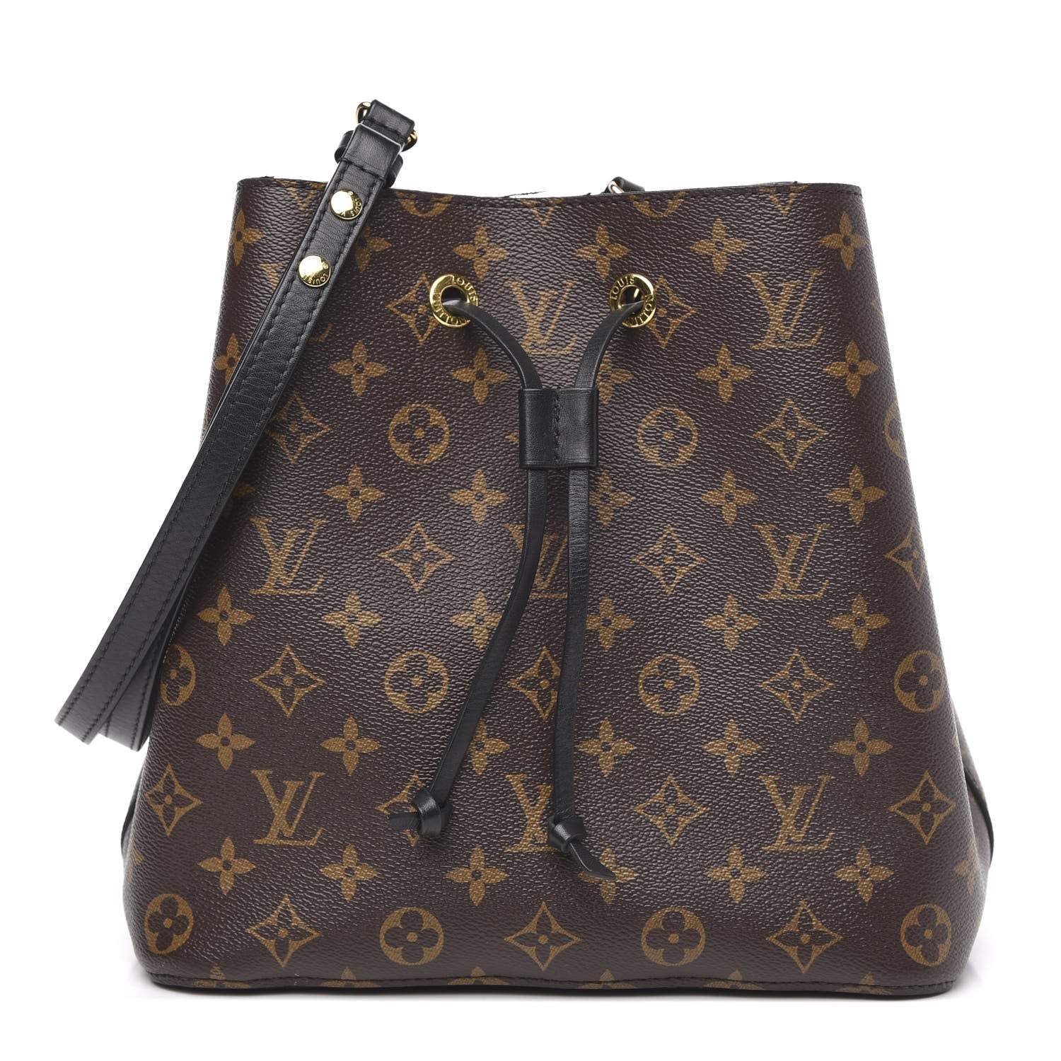 Louis Vuitton Monogram Neonoe MM Black 1 of 13