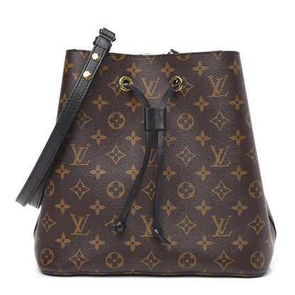 Louis Vuitton Monogram Neonoe MM Black 1 of 13